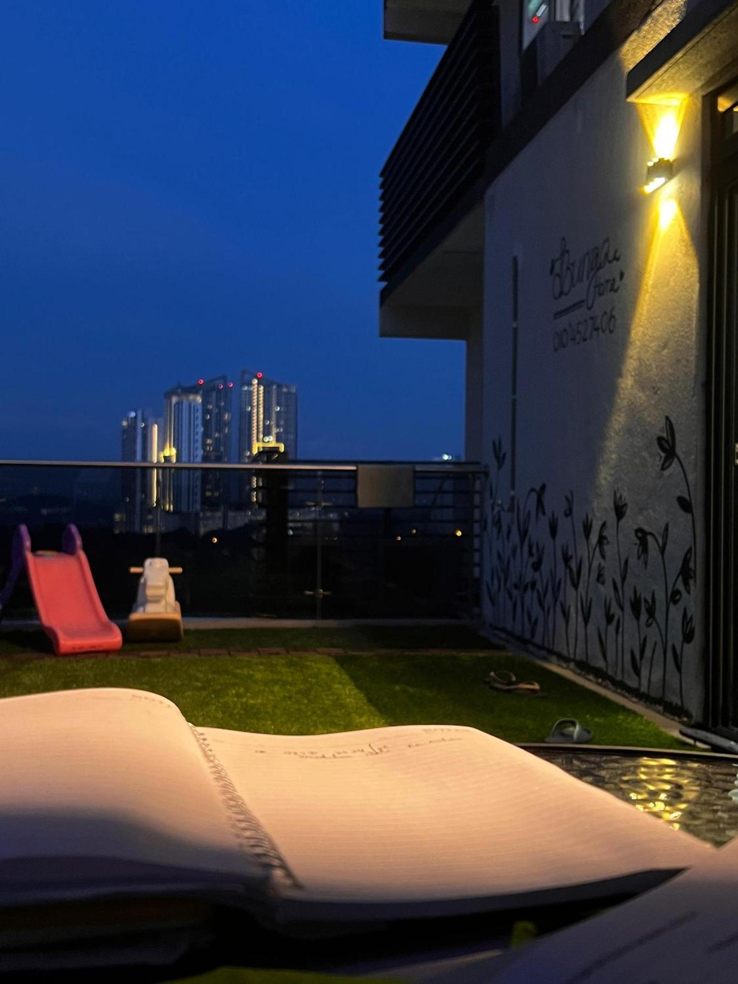 D Bunga مسلم Homestay Pool View Legoland Nusajaya Nusajaya (Iskandar Puteri) Exterior foto